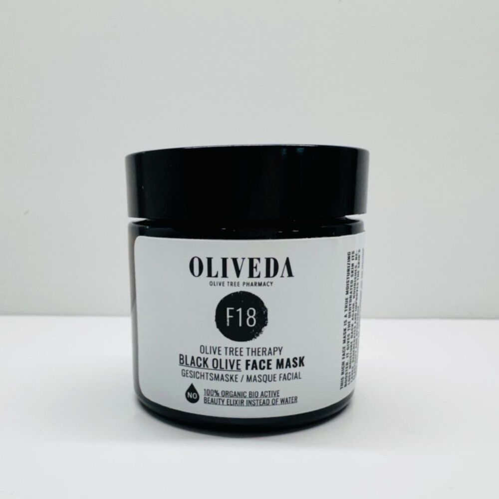New Oliveda F18 Black Olive Face Mask